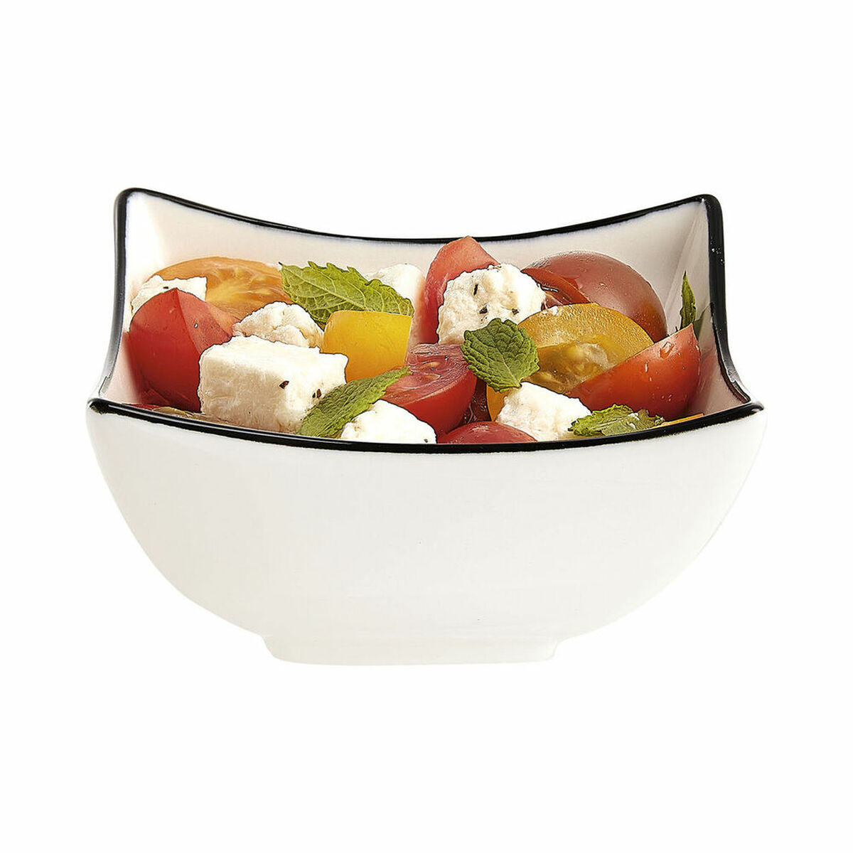 Snack Bowl Arcoroc Appetizer Filet Bl Bicoloured Ceramic Aperitif (6 Units)
